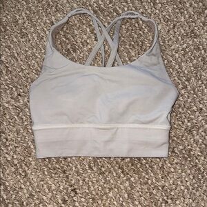 Lululemon Athletica Gray Sports Bra with Racerback